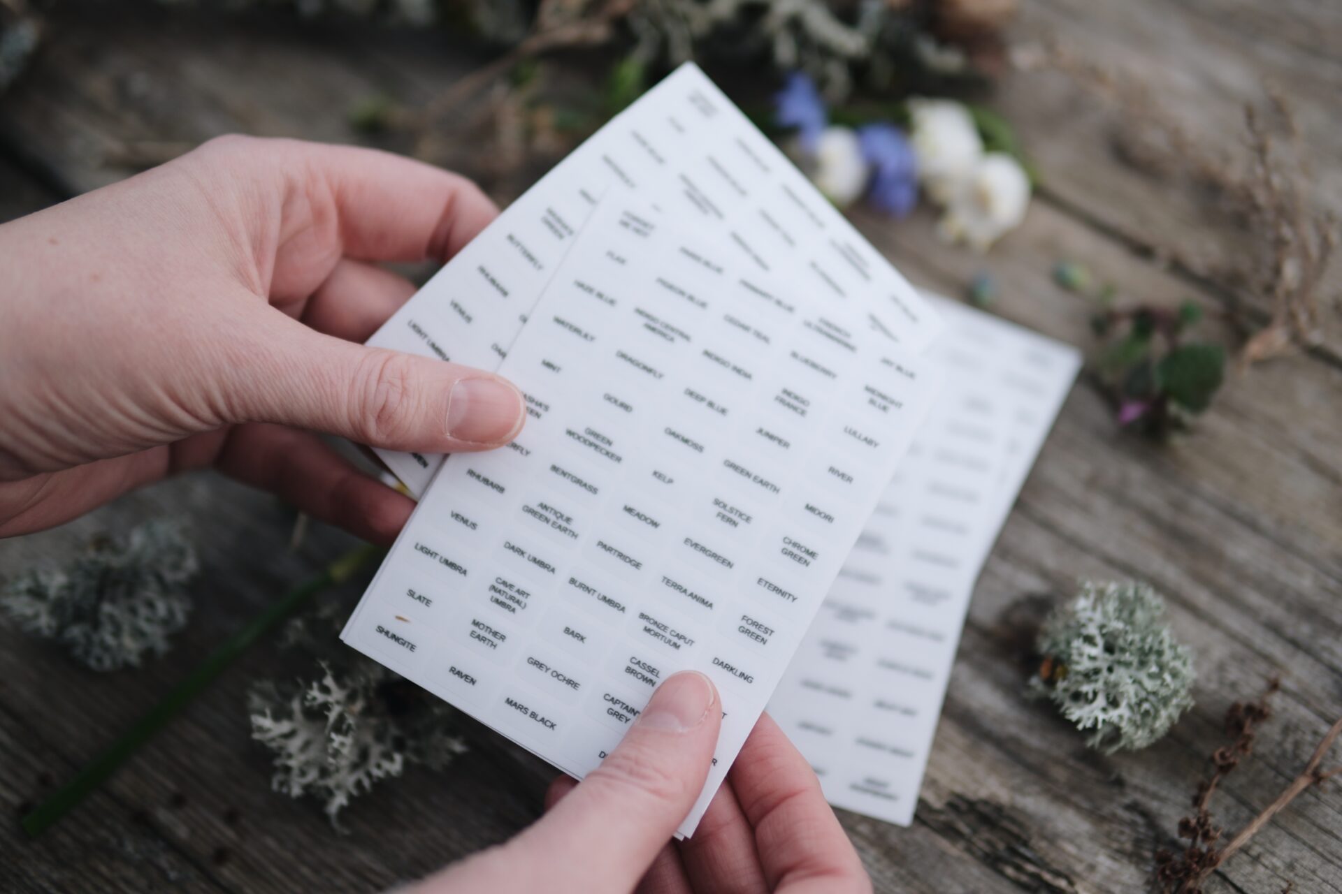 Tiny color name stickers - Image 5